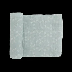 Cotton Muslin Swaddle Blanket - Misty Field