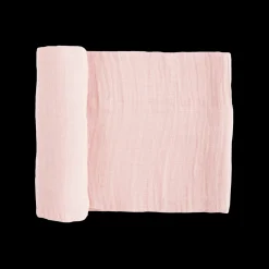 Cotton Muslin Swaddle Blanket - Light Pink