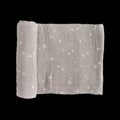 Cotton Muslin Swaddle Blanket - Snow Flurries