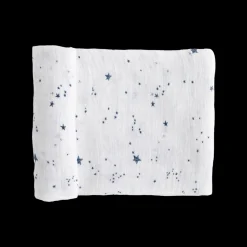 Cotton Muslin Swaddle Blanket - Shooting Stars