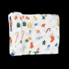 Cotton Muslin Swaddle Blanket - Christmas Time