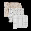 Cotton Muslin Swaddle Blanket 3 Pack - Garden Bees