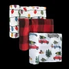 Cotton Muslin Swaddle Blanket 3 Pack - Holiday Haul