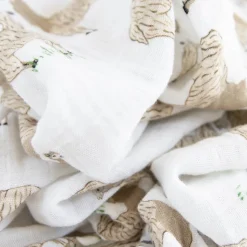 Cotton Muslin Swaddle Blanket - Llama Llama