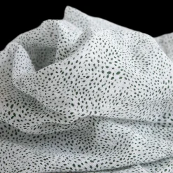 Cotton Muslin Swaddle Blanket - Green Seed