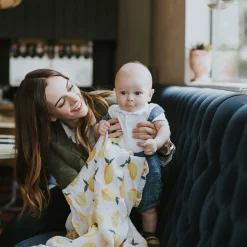 Cotton Muslin Swaddle Blanket 3 Pack - Berry Lemonade