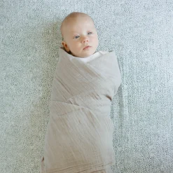 Cotton Muslin Swaddle Blanket 3 Pack - Fern 2