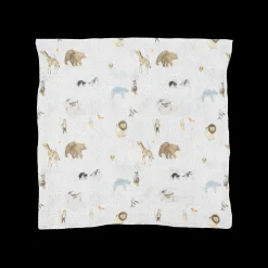 Cotton Muslin Swaddle Blanket - Party Animals