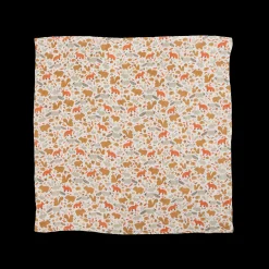 Cotton Muslin Swaddle Blanket - Fall Friends