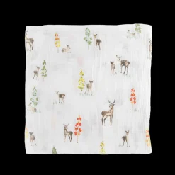 Cotton Muslin Swaddle Blanket 3 Pack - Oh Deer 2