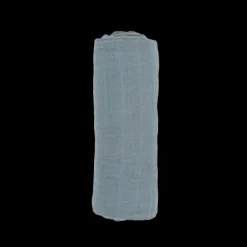 Cotton Muslin Swaddle Blanket - Sea