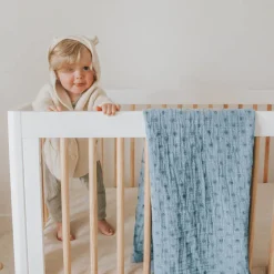 Cotton Muslin Swaddle Blanket - Wallflower
