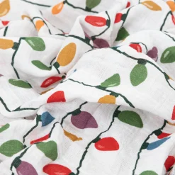 Cotton Muslin Swaddle Blanket 3 Pack - Holiday Haul