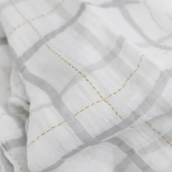 Cotton Muslin Swaddle Blanket 3 Pack - Garden Bees