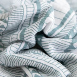 Cotton Muslin Swaddle Blanket 3 Pack - Bison