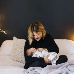 Cotton Muslin Swaddle Blanket - Snow Day