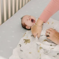 Cotton Muslin Swaddle Blanket - Party Animals