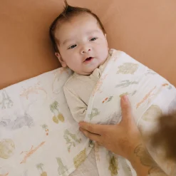 Cotton Muslin Swaddle Blanket - Desert Night