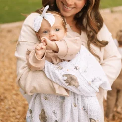 Cotton Muslin Swaddle Blanket - Party Animals