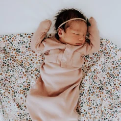 Cotton Muslin Swaddle Blanket 3 Pack - Pressed Petals