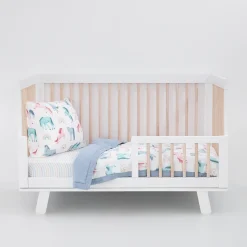 Cotton Muslin Toddler Bedding 3 Piece Set - Unicorns