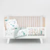 Cotton Muslin Toddler Bedding 3 Piece Set - Whales