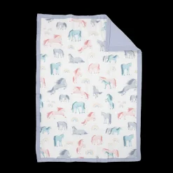 Cotton Muslin Toddler Bedding 3 Piece Set - Unicorns