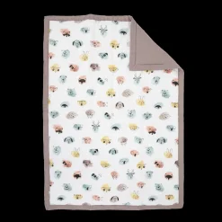 Cotton Muslin Toddler Bedding 3 Piece Set - Watercolor Critters