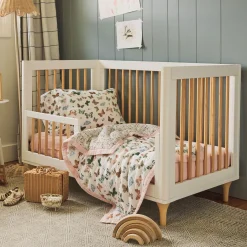 Cotton Muslin Toddler Bedding 3 Piece Set - Butterflies