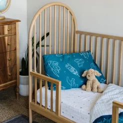 Cotton Muslin Toddler Bedding 3 Piece Set - Blast Off