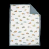 Cotton Muslin Toddler Comforter - Work Trucks