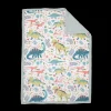 Cotton Muslin Toddler Comforter - Boho Dino