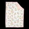 Cotton Muslin Toddler Comforter - Watercolor Roses Grande
