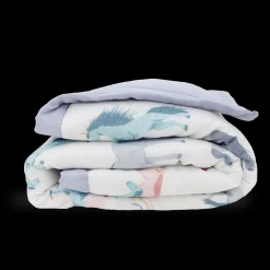 Cotton Muslin Toddler Comforter - Unicorns