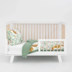 Cotton Muslin Toddler Comforter - Mighty Jungle