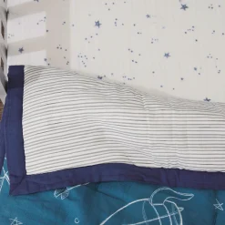 Cotton Muslin Toddler Comforter - Blast Off