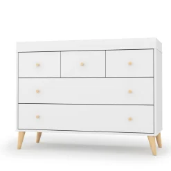 dadada Baby Austin 5-Drawer Nursery Dresser