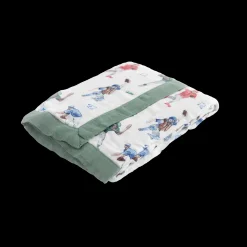 Deluxe Muslin Baby Quilt - Home Run