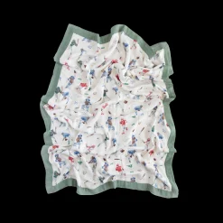 Deluxe Muslin Baby Quilt - Home Run