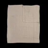 Deluxe Muslin Quilted Throw - Oatmeal