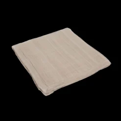 Deluxe Muslin Quilted Throw - Oatmeal