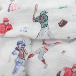 Deluxe Muslin Swaddle Blanket 2 Pack - Home Run 2