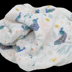 Deluxe Muslin Swaddle Blanket 2 Pack - Peacock