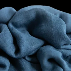 Deluxe Muslin Swaddle Blanket - Blue Dusk