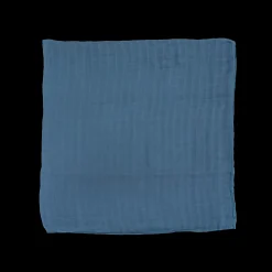 Deluxe Muslin Swaddle Blanket - Blue Dusk
