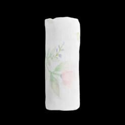 Deluxe Muslin Swaddle Blanket - Pink Peony