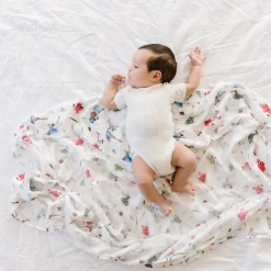 Deluxe Muslin Swaddle Blanket 2 Pack - Home Run 2