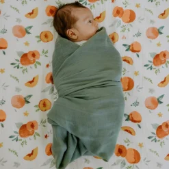 Deluxe Muslin Swaddle Blanket 2 Pack - Safari Social 2