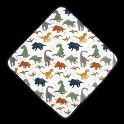 Infant Hooded Towel - Dino Friends