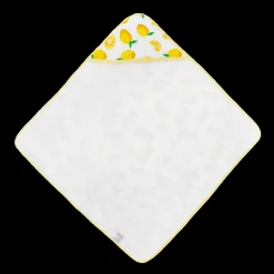 Infant Hooded Towel - Lemon